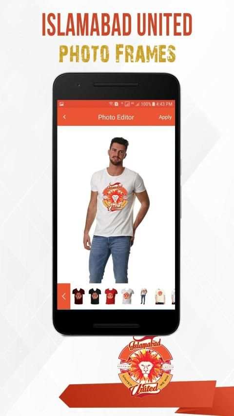 Islamabad United Photo Frame screenshot 3