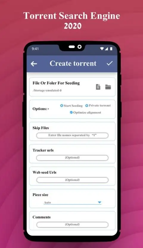 Torrent Search Engine 2020 screenshot 1