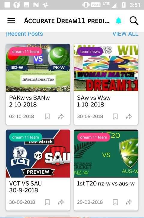 Dream app 11 prediction screenshot 2