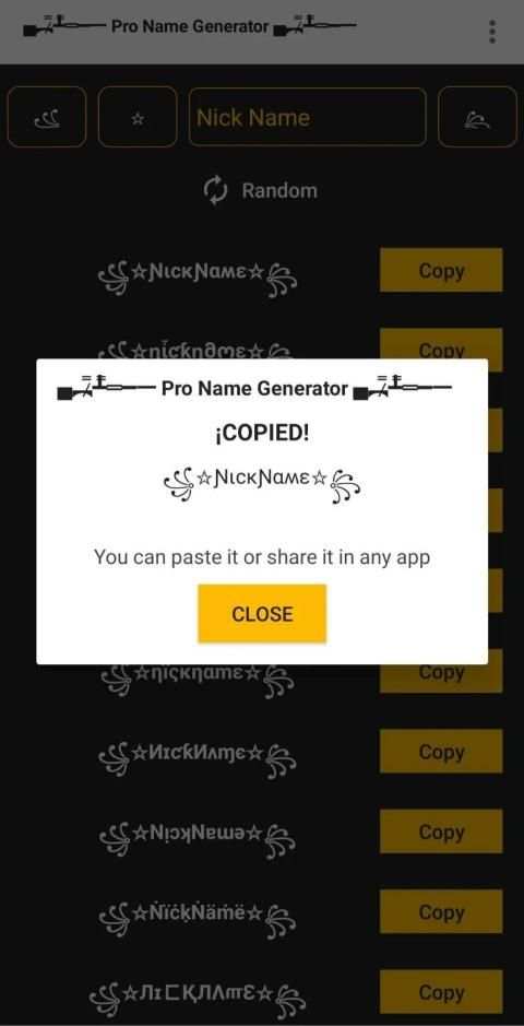 Name Creator For Free Fire screenshot 1