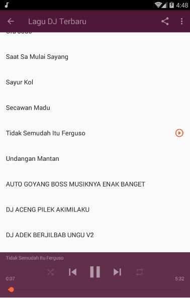 Lagu DJ Terbaru screenshot 2