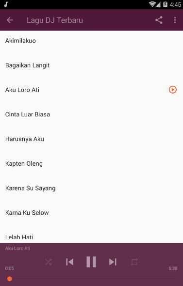 Lagu DJ Terbaru screenshot 5