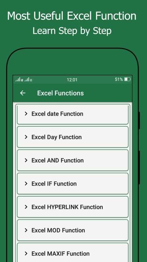 Microsoft Excel Formula | Function and Shortcut screenshot 4