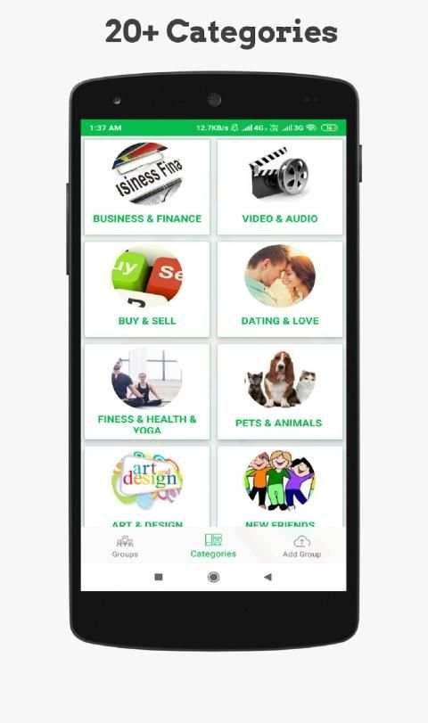New Active Groups Joiner Unlimited screenshot 1