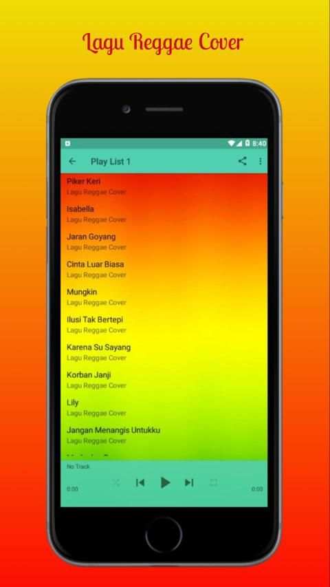 Lagu Reggae Cover Terbaru screenshot 2