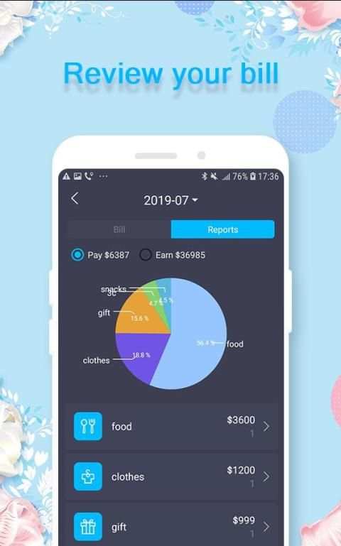 Money Manager Pro-Money Tracker स्क्रीनशॉट 2