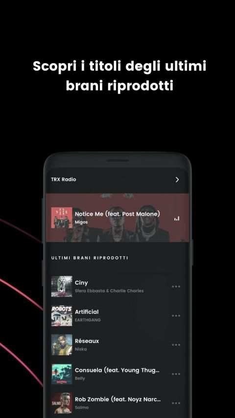 TRX Radio screenshot 1