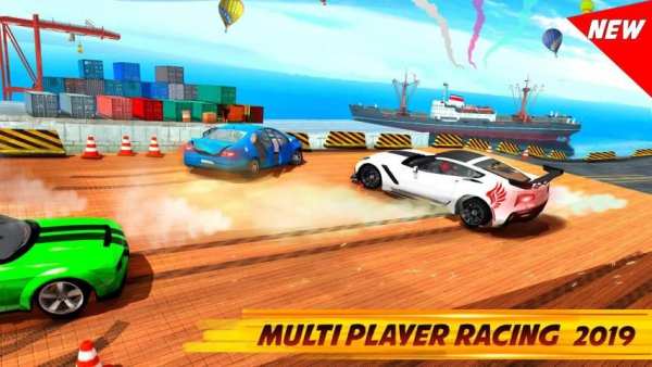 High Speed Car Stunt Racing स्क्रीनशॉट 3