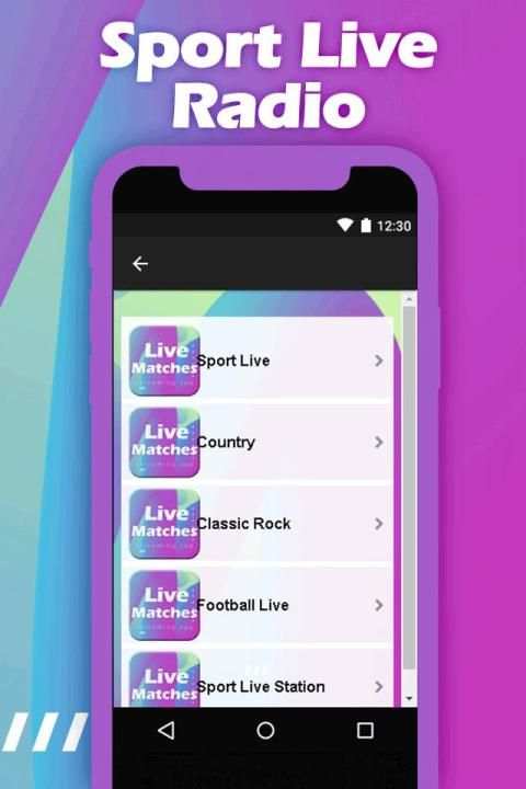 Live Matches streaming App Football Guide screenshot 3
