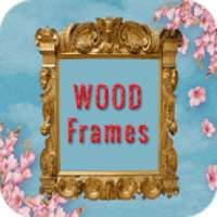 Wood wall photo Frames Collection Photo Editor on 9Apps