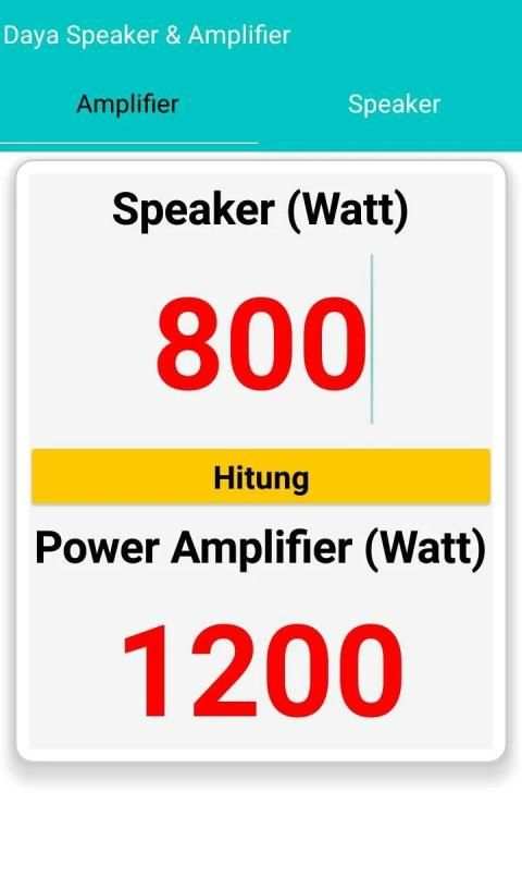 Daya Speaker & Power Amplifier screenshot 2