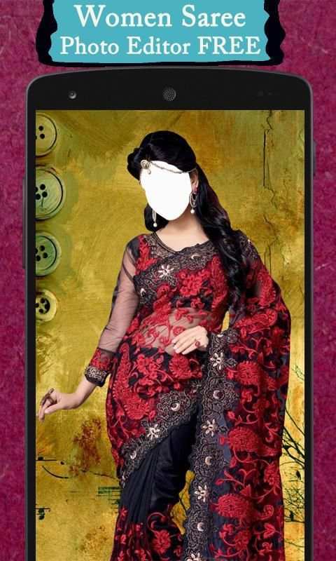 Women Saree Photo Editor FREE screenshot 4