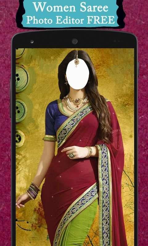 Women Saree Photo Editor FREE screenshot 5