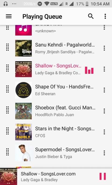 RockOn Player (Music Player) screenshot 3