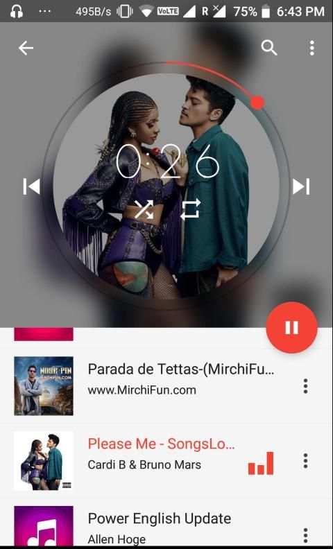 RockOn Player (Music Player) screenshot 5