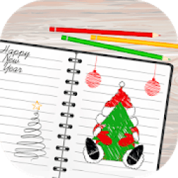 ikon How To draw Christmas Santa Claus