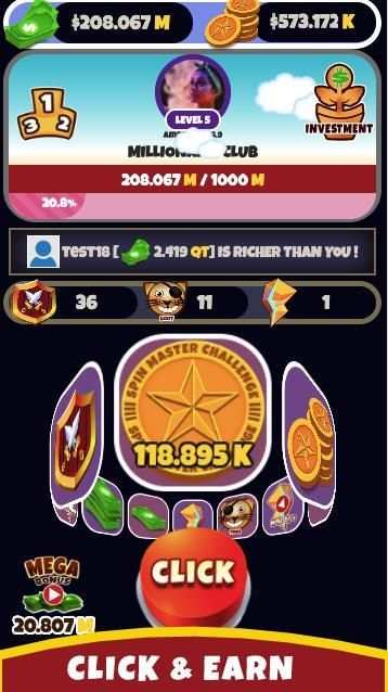 Mega Bucks - Earn Online Money simulation Game. स्क्रीनशॉट 7