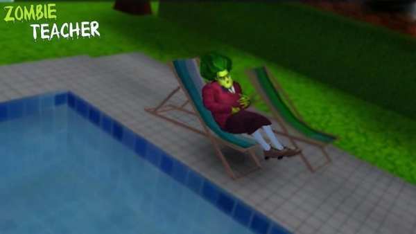 Scary Zombie Teacher Neighbor Horror screenshot 1