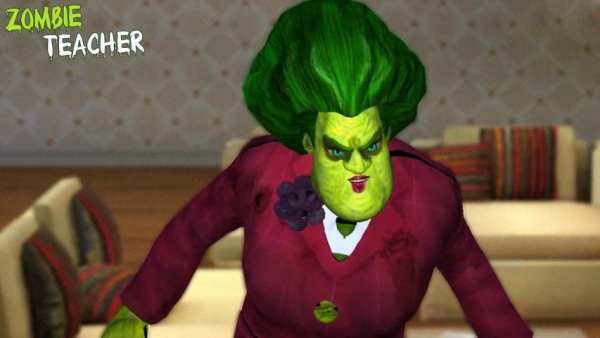 Scary Zombie Teacher Neighbor Horror screenshot 2