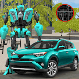 Grand Robot Car Transform 3D Game आइकन