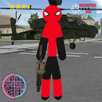 Amazing Spider Stickman Rope Hero Gangstar Crime