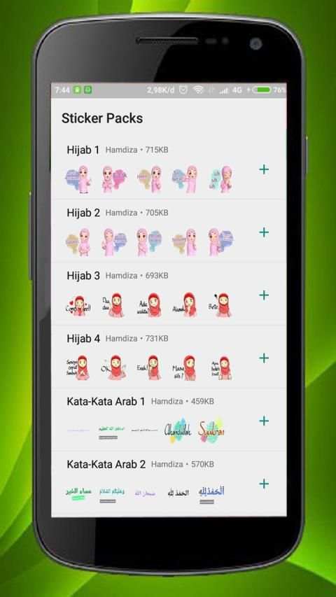 Stiker muslimah untuk WA screenshot 8