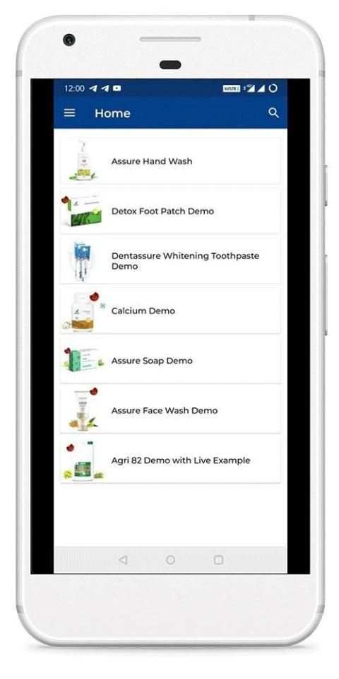 Vestige Product Demo App स्क्रीनशॉट 8