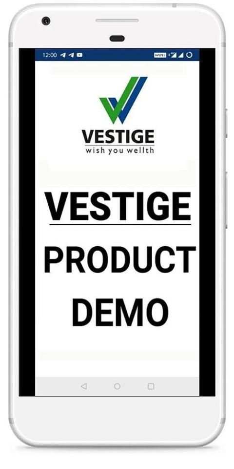 Vestige Product Demo App स्क्रीनशॉट 7