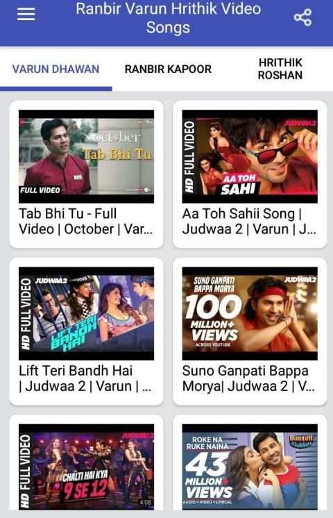 Bollywood New Video Songs - New Hindi Song 2018 स्क्रीनशॉट 12