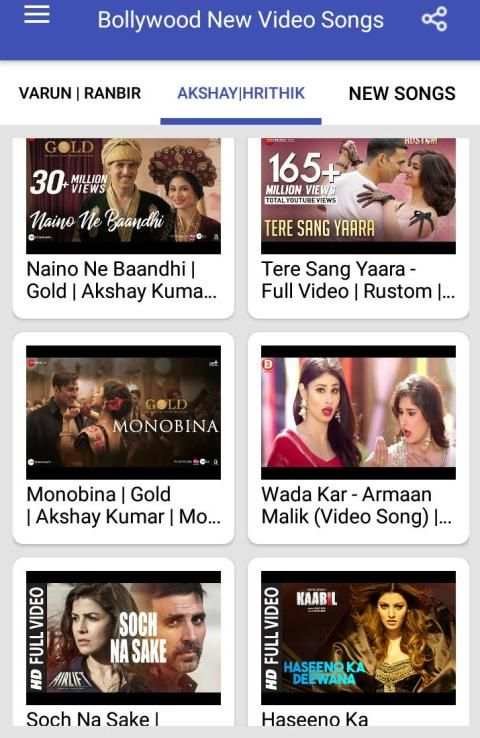 Bollywood New Video Songs - New Hindi Song 2018 स्क्रीनशॉट 14