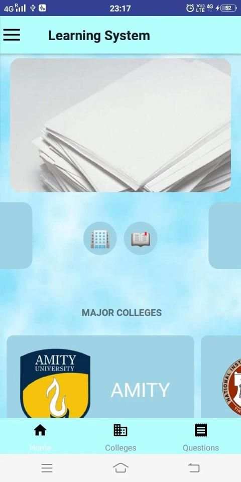 Learning system (College Question Papers) स्क्रीनशॉट 4