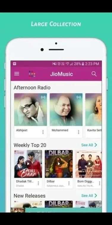Jiyo Music - Set Jio Caller Tune 2019 screenshot 2