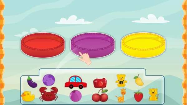 Pre-school Games: Sort-Match-Color Kids स्क्रीनशॉट 2