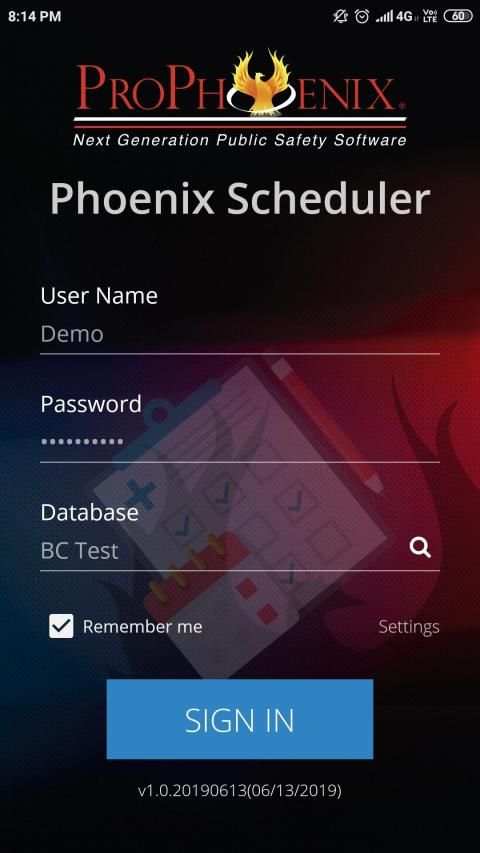 Phoenix Scheduler 8 تصوير الشاشة