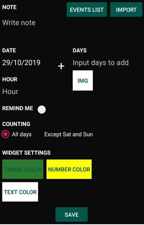 Day Countdown screenshot 4