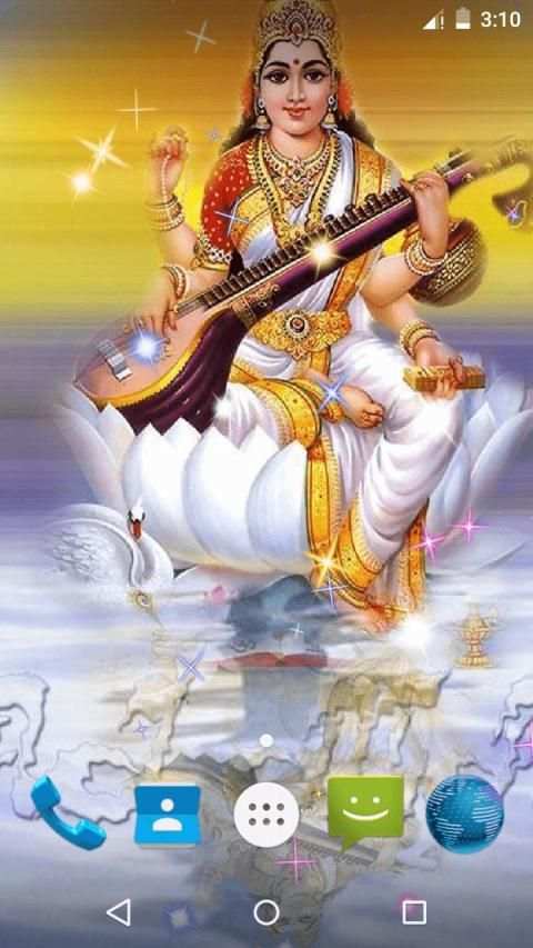 Sarswati Ji Live Wallpaper screenshot 4