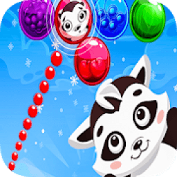 Bubble Shooter : Raccoon Rescue | Shooting Games* आइकन