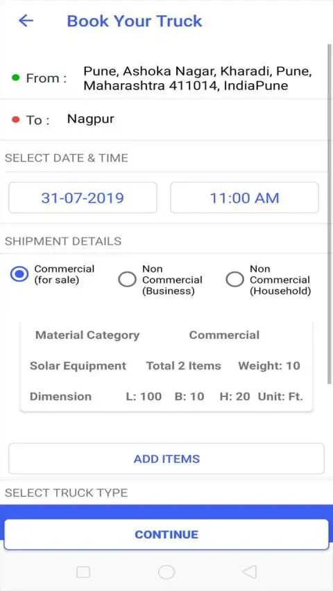 Tezport Booking स्क्रीनशॉट 3