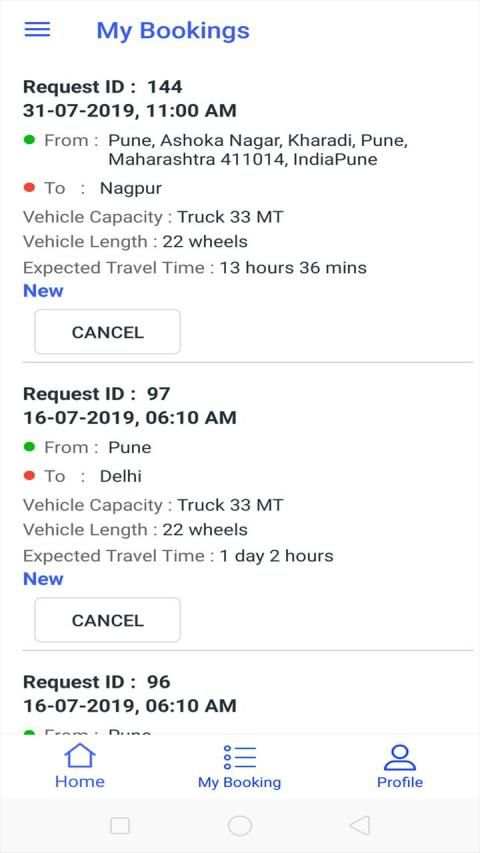 Tezport Booking स्क्रीनशॉट 5