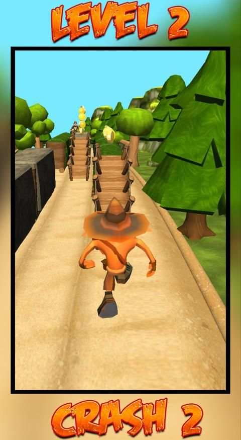 Subway Adventure for Crash! Endless Dash Runner screenshot 2