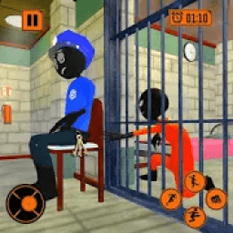 ikon Stickman Grand Prison Escape-Jail Break