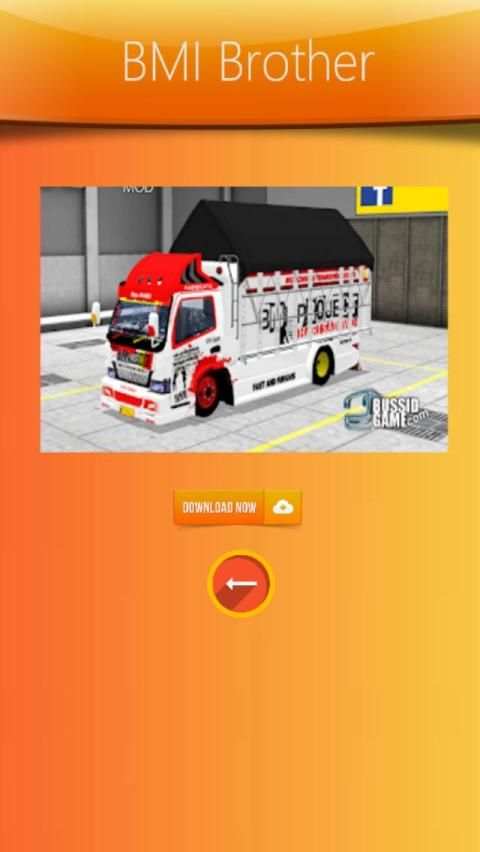 Mod Bussid Truck Canter Simulator screenshot 3