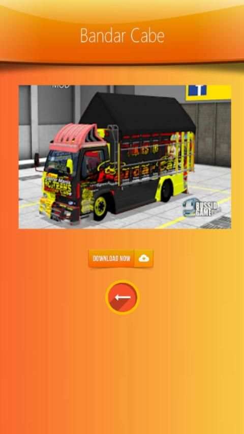 Mod Bussid Truck Canter Simulator screenshot 4