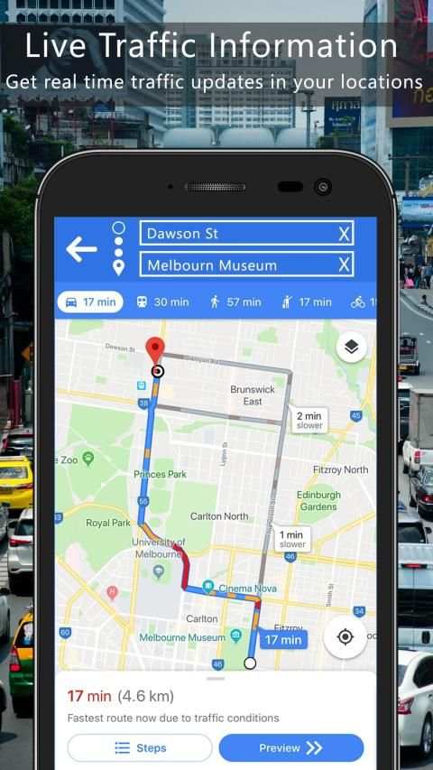 GPS Driving GPS Directions GPS Navigation GPS Maps screenshot 2