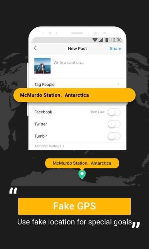 App Cape - Hide&Clone app, Fake GPS, Private Photo screenshot 1