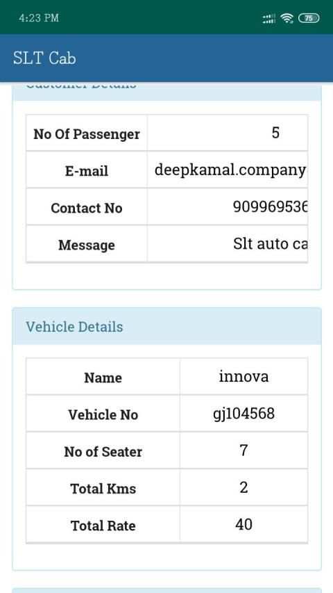 SLT Cab - Book Auto & Taxi in Jamnagar screenshot 2