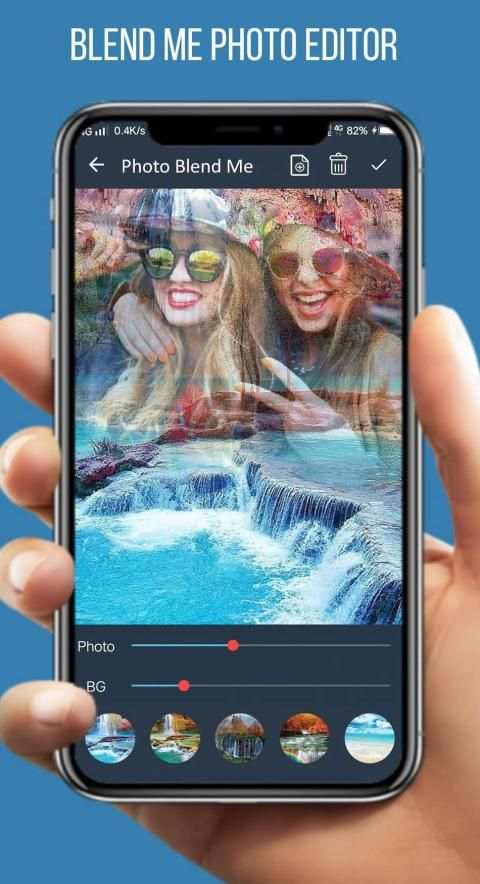 PIP , Blend Me Photo Editor,Text On Pic स्क्रीनशॉट 6
