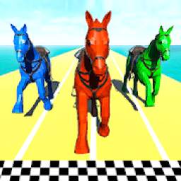 Horse Run Fun Race 3D Games