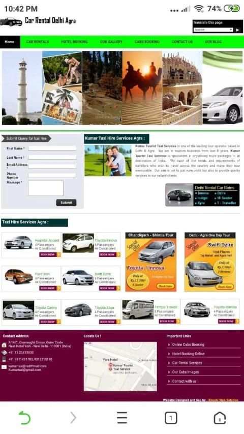 Kumar Tourist Texi Service स्क्रीनशॉट 6
