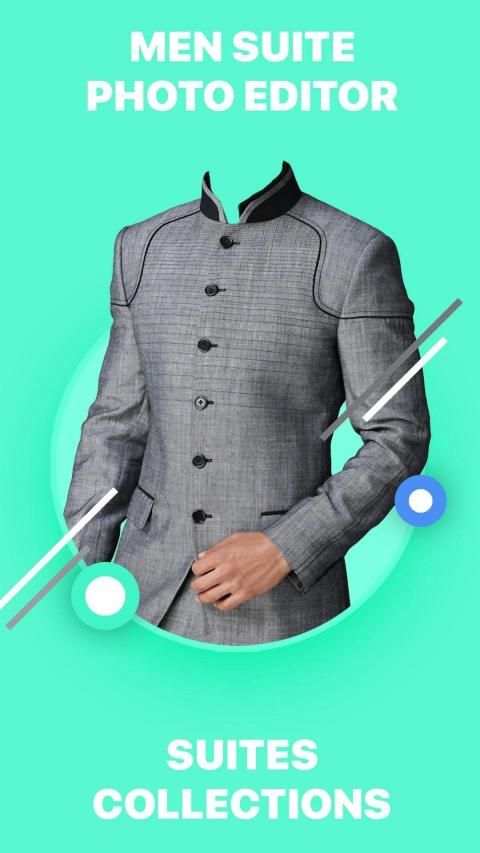 Men Suit Photo Editor स्क्रीनशॉट 1